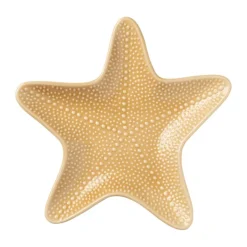 Schaaltje zeester - oranje - 2.1x20x18.7 cm