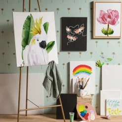 Schildersdoek canvas - 18x24 cm - set van 3