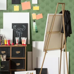 Schildersezel voor welkomstbord - goud - 146.7 cm