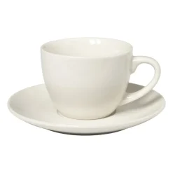 Schotel voor koffiekopje - porselein - ø15x2 cm