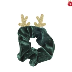 Scrunchie kerst - velvet - diverse kleuren