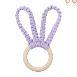 Servetring konijn - diverse kleuren - ø6.5x15 cm