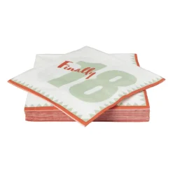 Servetten 18 jaar - 20 stuks