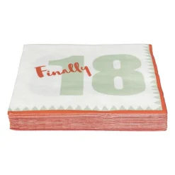 Servetten 18 jaar - 20 stuks