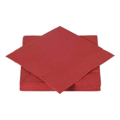 Servetten bordeauxrood - 33x33 cm - set van 20