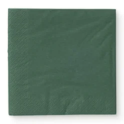 Servetten donkergroen - 33x33 cm - set van 20
