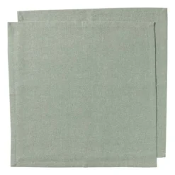 Servetten groen - set van 2 - 40x40 cm