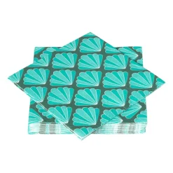Servetten schelp - 33x33 cm - set van 20
