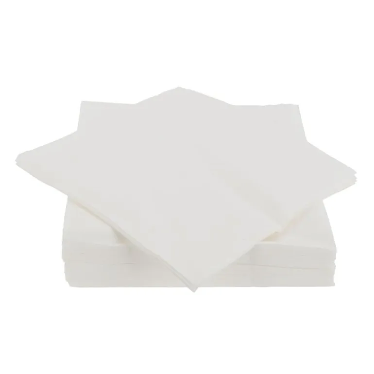 Servetten uni - wit - set van 50