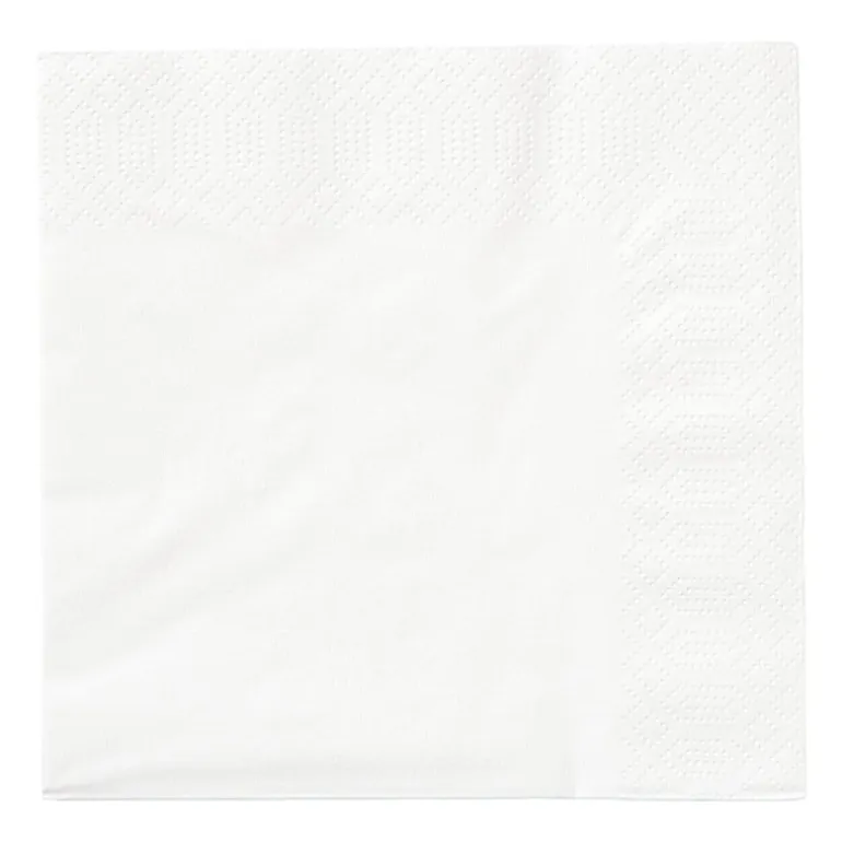 Servetten wit - 33x33 cm - set van 20