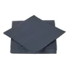 Servetten zwart - 24x24 cm - set van 20