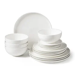 Serviesset - 16 delig - rond - wit - 4 persoons