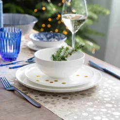 Serviesset - 16 delig - rond - wit - 4 persoons