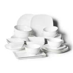 Serviesset - 16 delig - rond - wit - 4 persoons