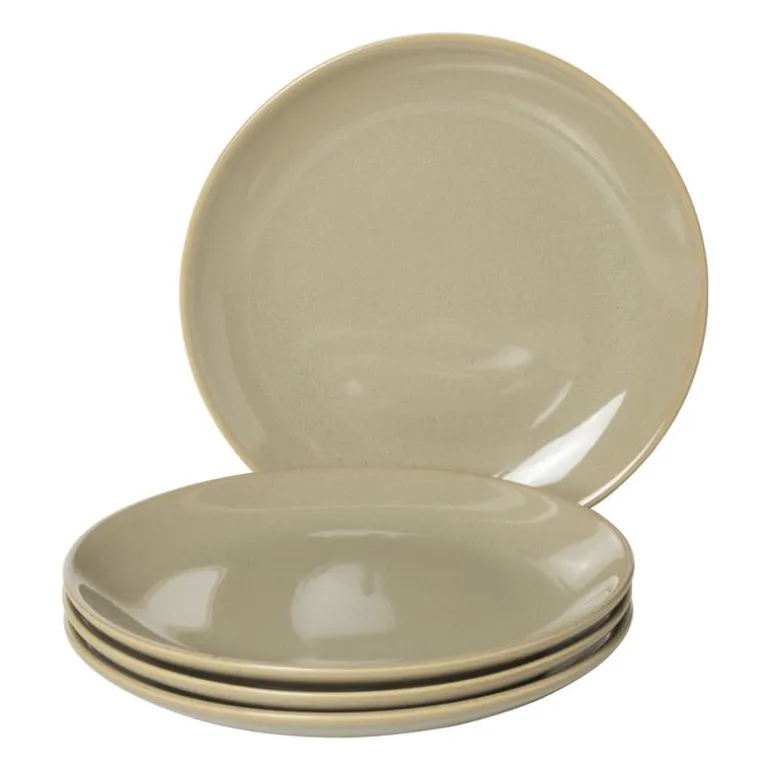 Serviesset - beige - 16-delig - 4 persoons - reactive glaze