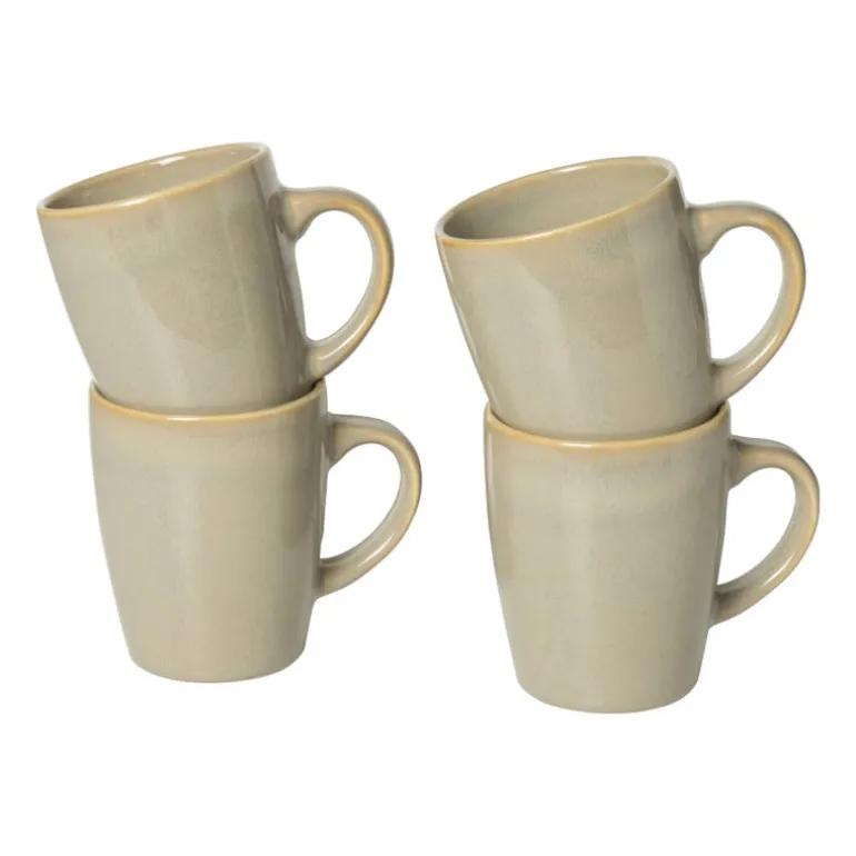 Serviesset - beige - 16-delig - 4 persoons - reactive glaze