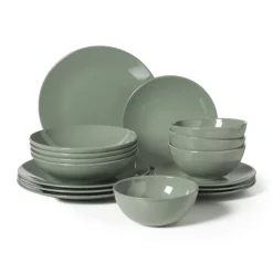 Serviesset - groen - 16-delig - 4-persoons