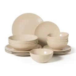 Serviesset - roze - 16-delig - 4-persoons