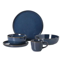 Serviesset 20-delig - blauw - 4 persoons