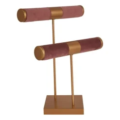 Sieradenrek - roze - 21x26.5x13.5 cm