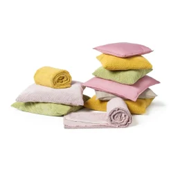 Sierkussen blokje - okergeel - 60x60 cm