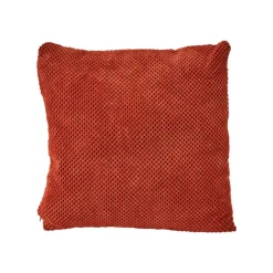 Sierkussen blokje - terra - 45x45 cm