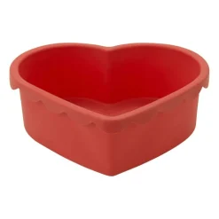 Siliconen bakvorm hart - 21x24 cm