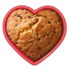 Siliconen bakvorm hart - 21x24 cm