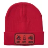 Ski muts - rood