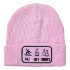 Ski muts - roze