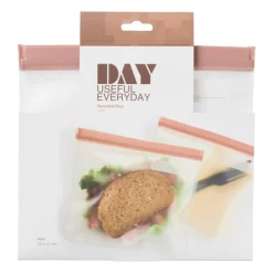 Snack bags - diverse kleuren - set van 2