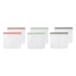 Snack bags - diverse kleuren - set van 2