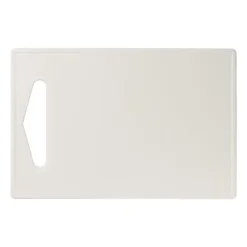 Snijplank kunststof - wit - 24x35 cm