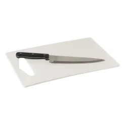 Snijplank kunststof - wit - 24x35 cm