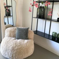 Sofa the bear - beige - ø95x65 cm