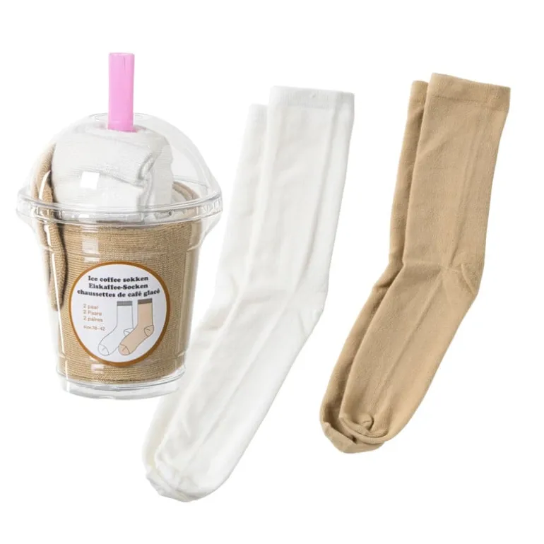 Sokken ice coffee - 2 paar - maat 38-42
