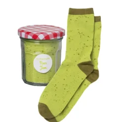 Sokken in jampotje - ø7.5x8 cm