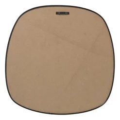 Spiegel basic - zwart - 32.5x32.5 cm