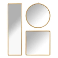 Spiegel Lindt - rond - bruin - ø60 cm