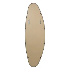 Spiegel organic metalen lijst - zwart - 117.6x37.4 cm