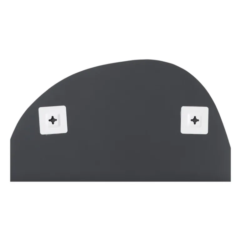 Spiegel organisch - zilverkleurig - 50x50 cm