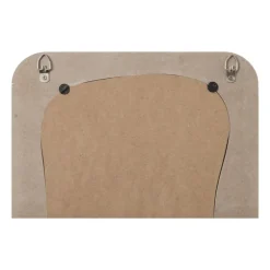 Spiegel wave - wit - 40x28 cm