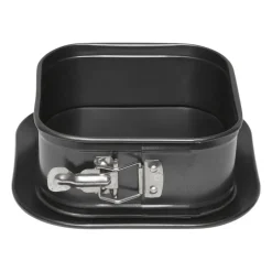 Springvorm metaal - vierkant - 17x17 cm