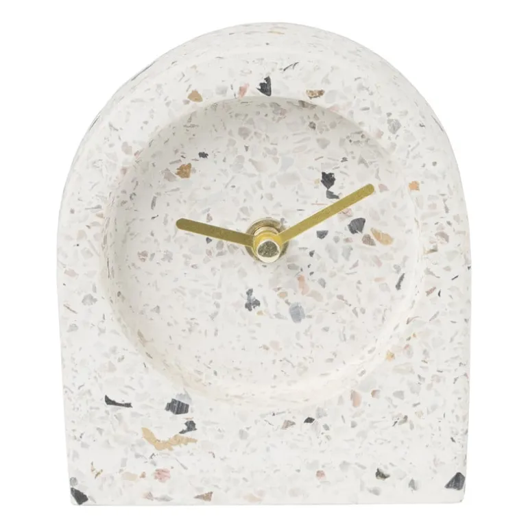 Staande klok Terrazzo - 10.5x3x12 cm