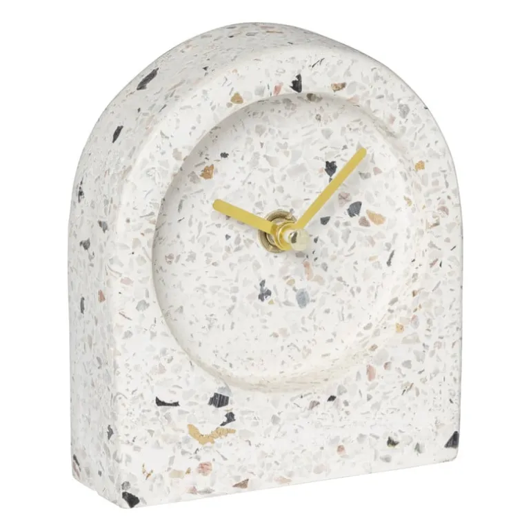 Staande klok Terrazzo - 10.5x3x12 cm