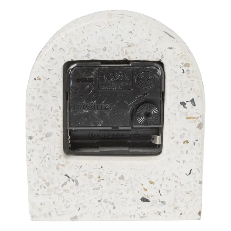 Staande klok Terrazzo - 10.5x3x12 cm