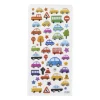 Stickervel auto's - set van 54 3D stickers