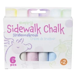 Stoepkrijt - set van 6