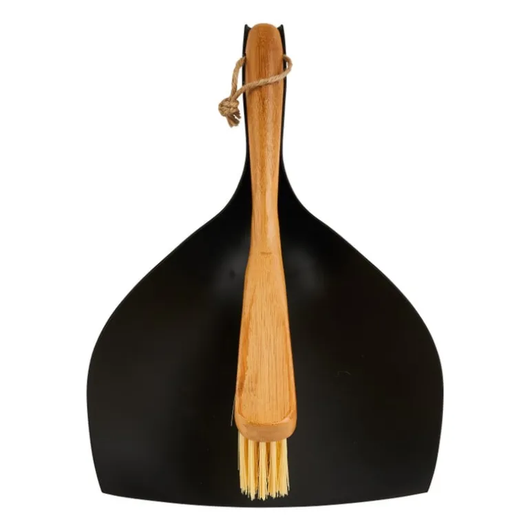 Stoffer en blik - bamboe