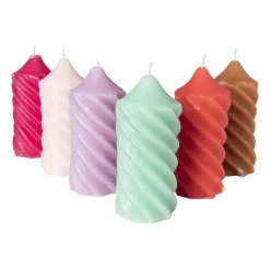 Stompkaars twist - bruin - ø6x15 cm